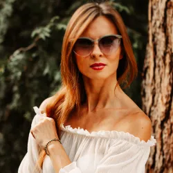 Tygrysie Oko, Malachit, Turmalin -  bransoletka na bogactwo, sukces, siłę - Ziemia