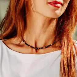 Komplet biżuterii srebro pozłacane bransoletka i naszyjnik - Pocałunek Miłości