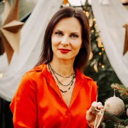 Komplet biżuterii srebro pozłacane naszyjnik, naszyjnik i naszyjnik - Plejady