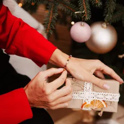 Tygrysie Oko, Mokait, Hematyt - srebrna pozłacana bransoletka na bogactwo, sukces, siłę - Symfonia Bogactwa