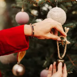 Tygrysie Oko, Cytryn, Turmalin - bransoletka na ochronę, bogactwo, uzdrowienie - Stella