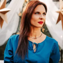 Komplet biżuterii srebro pozłacane naszyjnik i bransoletka - Stella