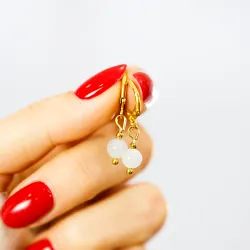 Akwamaryn - kolczyki na zdrowie, odwagę, harmonię - Stella