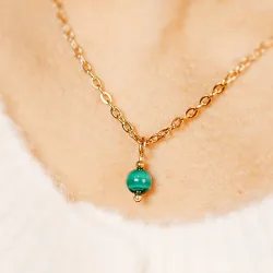 Komplet biżuterii stal chirurgiczna naszyjnik i kolczyki - Stella