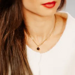 Granat - naszyjnik na zdrowie, miłość, kreatywność - Stella