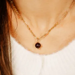 Granat - naszyjnik na zdrowie, miłość, kreatywność - Stella