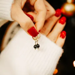 Komplet biżuterii stal chirurgiczna naszyjnik i kolczyki - Stella