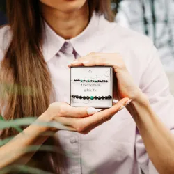 Komplet biżuterii bransoletka i bransoletka - Ona i On