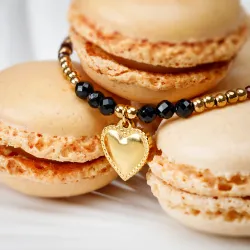 Granat, Turmalin, Hematyt - naszyjnik na zdrowie, miłość, kreatywność - Solaris