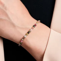 Turmalin, Hematyt - bransoletka na ochronę, bogactwo, uzdrowienie - Wewnętrzna Ochrona