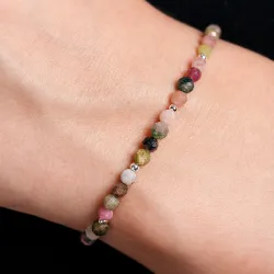 Komplet biżuterii srebro bransoletka i naszyjnik - Wewnętrzna Ochrona