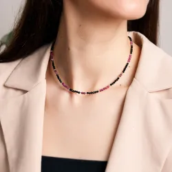 Komplet biżuterii srebro bransoletka i naszyjnik - Wewnętrzna Ochrona