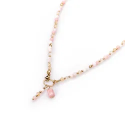 Opal, Cytryn, Hematyt - naszyjnik na kreatywność, harmonię, miłość - Noa