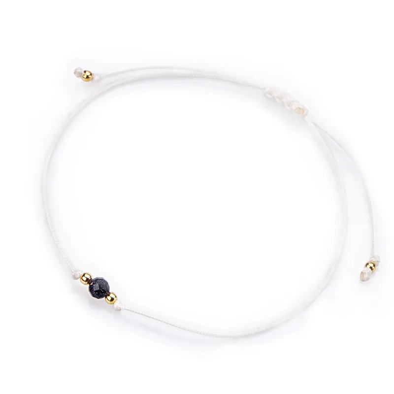 Noc Kairu - bransoletka na sznurku na harmonię, uzdrowienie, spokój - Magiczna Noc