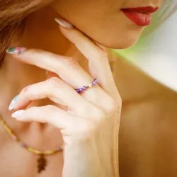 Komplet biżuterii z Hematytu – harmonia i światło | Taliz