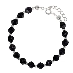 Noc Kairu - srebrna bransoletka na harmonię, uzdrowienie, spokój - Magiczna Noc