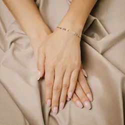 Opal, Kryształ Górski, Hematyt - bransoletka na sznurku na kreatywność, harmonię, miłość - Światło Spokoju