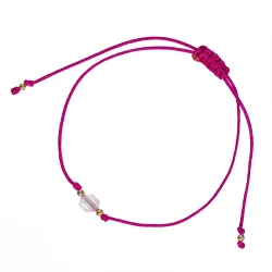 Chalcedon, Hematyt - bransoletka na sznurku na zdrowie, duchowość, uzdrowienie - Refleksja Zdrowia