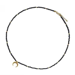 Noc Kairu - srebrny pozłacany naszyjnik na harmonię, uzdrowienie, spokój - Magiczna Noc