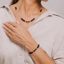 Komplet biżuterii bransoletka i naszyjnik - Ochrona - Wewnętrzna Tarcza