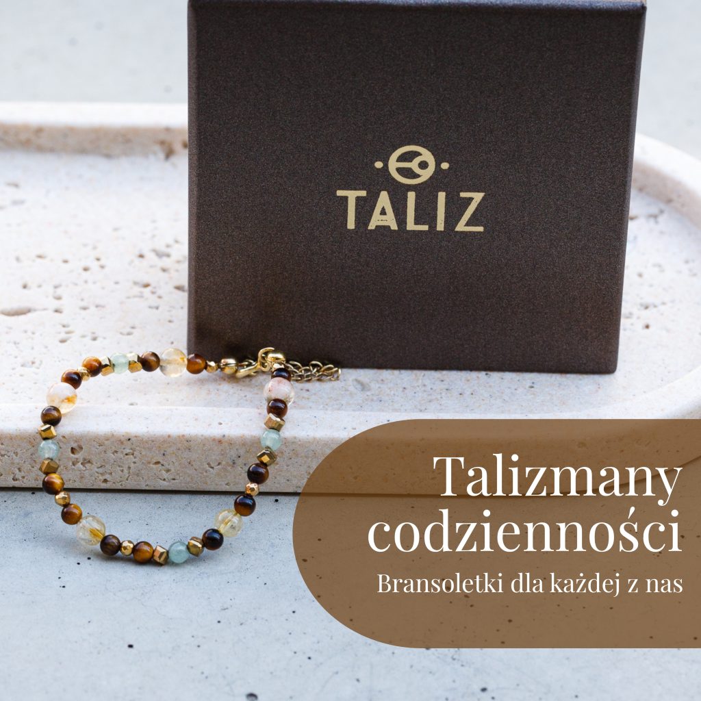 Tygrysie Oko, Cytryn, Awenturyn, Hematyt - srebrna pozłacana bransoletka na bogactwo, sukces, siłę - Symfonia Bogactwa
