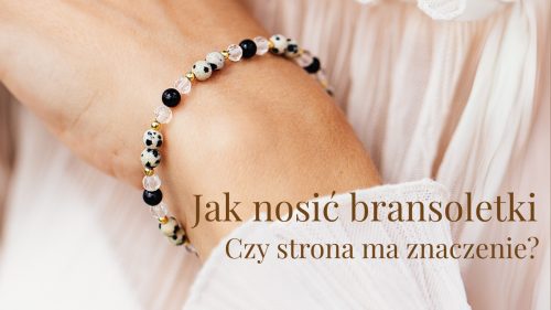 Jak nosić branosletki Jaspis, Onyks, Kryształ górski - srebrna pozłacana bransoletka na zdrowie, odwagę, spokój - Refleksja Zdrowia