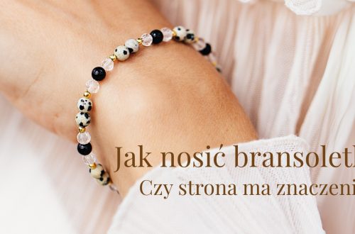 Jak nosić branosletki Jaspis, Onyks, Kryształ górski - srebrna pozłacana bransoletka na zdrowie, odwagę, spokój - Refleksja Zdrowia