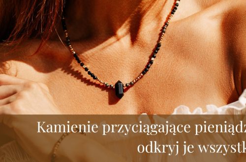 Kamienie przyciągające pieniądze- odkryj je wszystkieTurmalin, Piryt, Onyks, Hematyt - srebrny pozłacany naszyjnik na ochronę, bogactwo, uzdrowienie - Ezoteryczna Elegancja