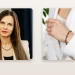 Pozłacany naszyjnik z metalicznym pirytem, awenturynem i cytrynem oraz bransoletka z tygrysim okiem i pirytem